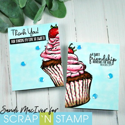 Sweet Friend Cupcake for Scrap 'N Stamp Canada