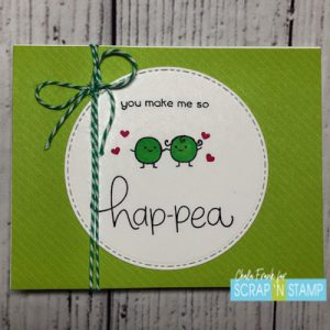 Lawn Fawn - Be Hap-pea