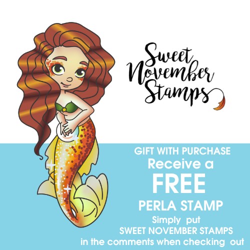 Gift with purchase sweet novermer stamps