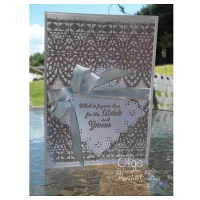 Sample courtesy of Heartfelt Creations Stamps & Dies
