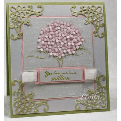 Sample courtesy of Heartfelt Creations Stamps & Dies
