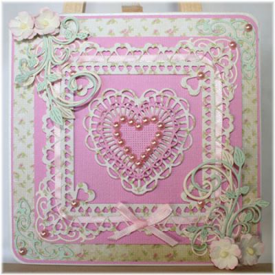 Cheery Lynn Designs - Two of Hearts DL128
