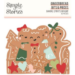 Simple Stories - Bits & Pieces - Baking Spirits Bright