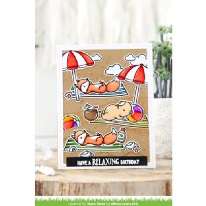 Lawn Fawn - Clear Stamps - On the Beach