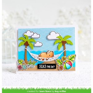 Lawn Fawn - Clear Stamps - On the Beach