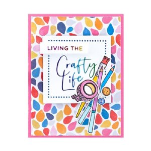 Glimmer - Hot Foil Plate - Crafty Sentiments