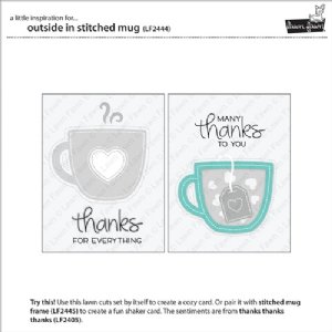 Lawn Fawn - Dies - Outside In Stitched Mug