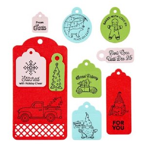 Spellbinders - Clear Stamp - Handmade Gift Tags