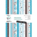 Studio Light -  Paperpad - Snowflake Kisses Friendz 