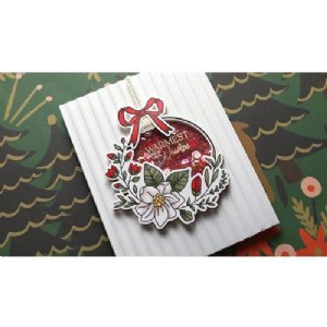 Honey Bee Stamps - Clear Stamp - Home For The Holidays