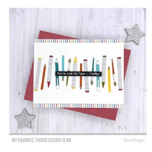 My Favorite Things - Clear Stamp - Crafty Friends