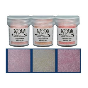 WOW! Embossing Powders - Trio - Dappled Effects