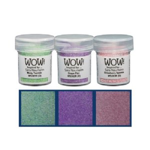 WOW! Embossing Powders- Trios Collection - Twinkly Fizz