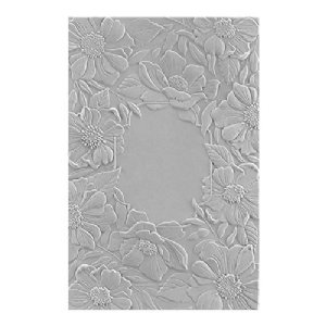 Spellbinders - 3D Embossing Folder - Four Petal Floral