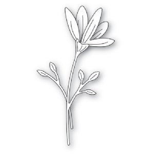 Memory Box - Die - Floral Bud and Stems