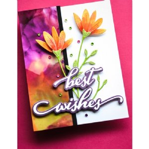 Memory Box - Die - Floral Bud and Stems