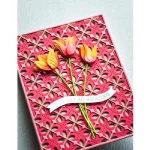 Poppystamps - Die - Layered Tulips