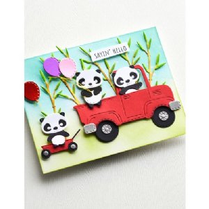 Poppystamps - Die - Whittle Panda Pickup Kit