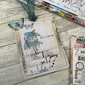 AALL & Create - Clear Stamp Set, #904 - Flower Journey