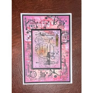 AALL & Create - Clear Stamp Set, #906 - Art Notes
