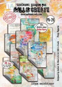 AALL and Create - A4 Design Paper - Press Paperie