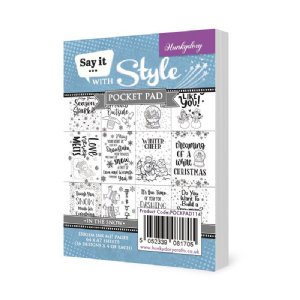 Hunkydory Crafts -Say It With Style Pocket Pads - In The Snow