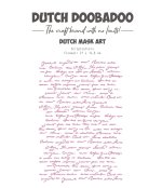 Dutch Doobadoo - Embellishment - Mask Art Script Letters 