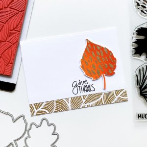 Catherine Pooler - Dies - Painted Leaves