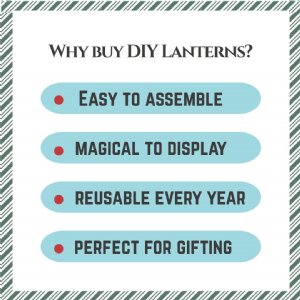 CrafTreat DIY - Paper Lanterns - Snowglobe