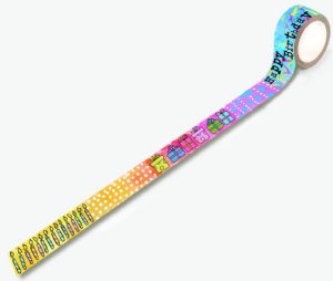 AALL and Create - Washi Tape - #55 - Birthday Bumps