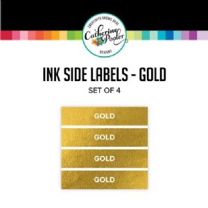 Catherine Pooler - Ink Pad Side Labels - Metallic Collection