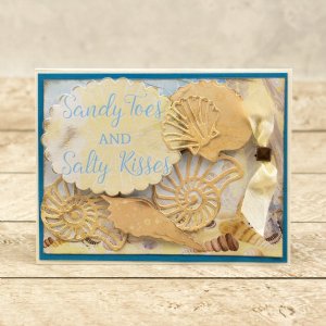 Couture Creations - Mini Die - Seaside Girl Swirling Shell 