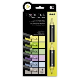 Spectrum Noir - Tri Blend Marker Set - Natural Blends (6pc)