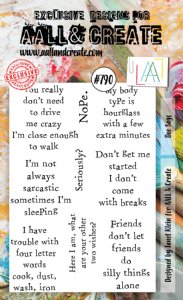 AALL and Create - Stamp Set - Dee Says