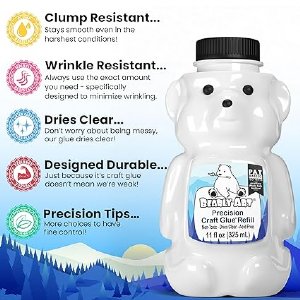 Bearly Art - Precision Craft Glue - The Refill