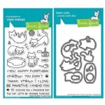Lawn Fawn - Clear Stamps & Die - Meow You Doin