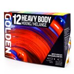 GOLDEN - HEAVY BODY ACRYLIC - MIXING SET/1