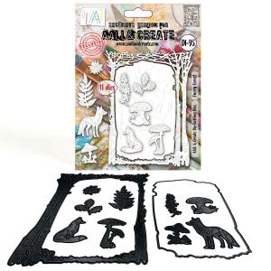 AALL and Create - Die-Cutting Die Set - Furry Forest