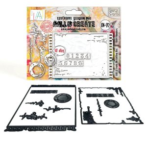 Aall & Create - Dies - #092 - Retro Numbers