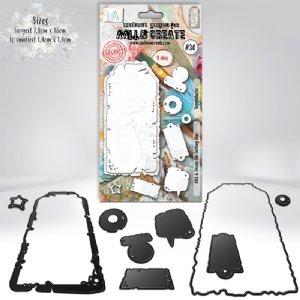 AALL and Create - Die-Cutting Die Set - Taggletastic