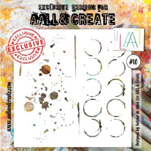 AALL & Create - Stencil - 6" x 6" - #10