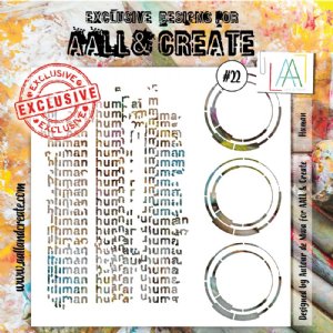 AALL & Create - Stencil - 6" x 6" - #22