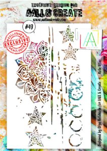 AALL & Create - Stencil - 6" x 8" - #49