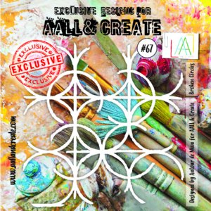 AALL & Create - Stencil - 6" x 6" - #67