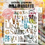 AALL & Create - Stencil - 6" x 6" - #137