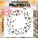 AALL & Create - Stencil, #165 - Studded Stars