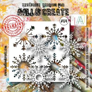 AALL and Create - Stencil - Festive Foursome