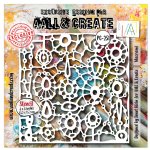 AALL & Create - Stencil - 6" x 6" - #251 - Macrame
