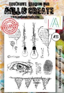 AALL & Create - Clear Stamp Set - #23 Light Bulbs