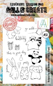 AALL & Create - Clear Stamps - #51 
